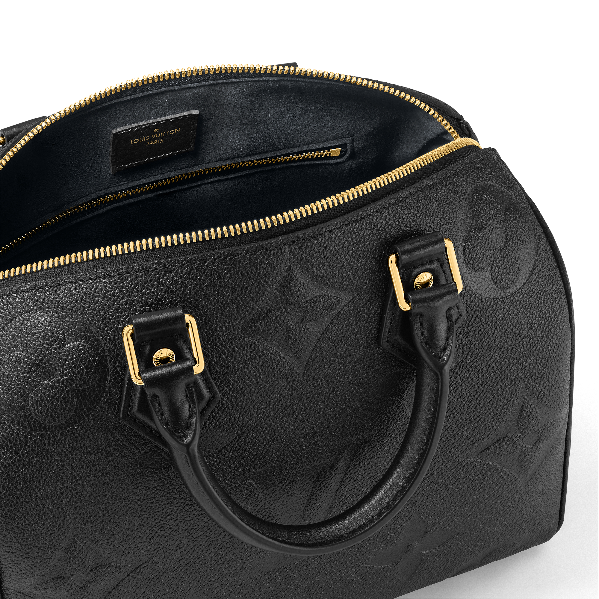 Monogram Empreinte Leather Handbags All Handbags Speedy Bandoulière 25 | Louis Vuitton ® (Product zoom)