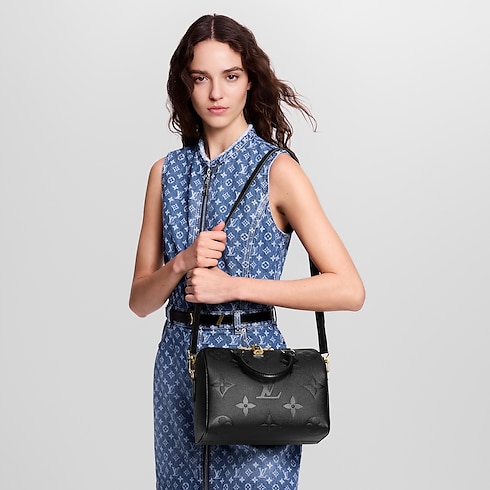 Monogram Empreinte Leather Handbags All Handbags Speedy Bandoulière 25 | Louis Vuitton ® (Product zoom)