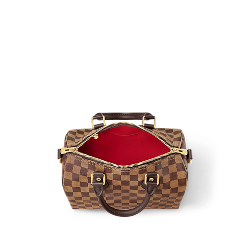 Damier Ebene Handbags All Handbags Speedy Bandoulière 25 | Louis Vuitton ® (Product zoom)