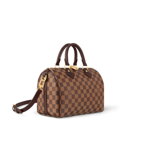 Damier Ebene Handbags All Handbags Speedy Bandoulière 25 | Louis Vuitton ® (Product zoom)