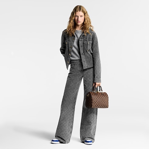 Damier Ebene Handbags All Handbags Speedy Bandoulière 25 | Louis Vuitton ® (Product zoom)