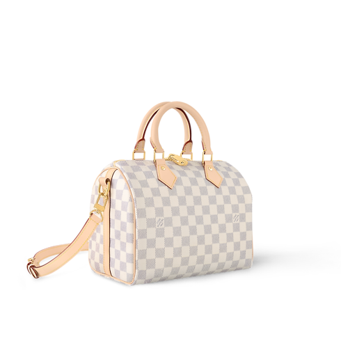 Damier Azur Handbags All Handbags Speedy Bandoulière 25 | Louis Vuitton ® (Product zoom)