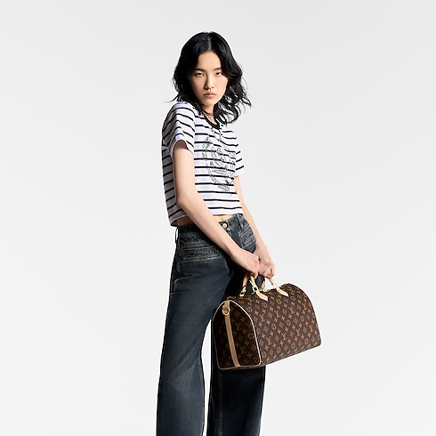 Monogram Handbags All Handbags Speedy Bandoulière 35 | Louis Vuitton ® (Product zoom)