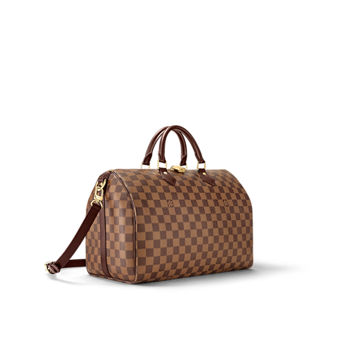 Damier Ebene Handbags All Handbags Speedy Bandoulière 35 | Louis Vuitton ® (Product zoom)
