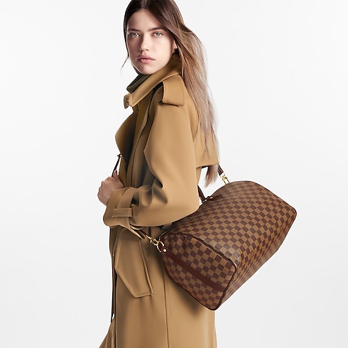 Damier Ebene Handbags All Handbags Speedy Bandoulière 35 | Louis Vuitton ® (Product zoom)