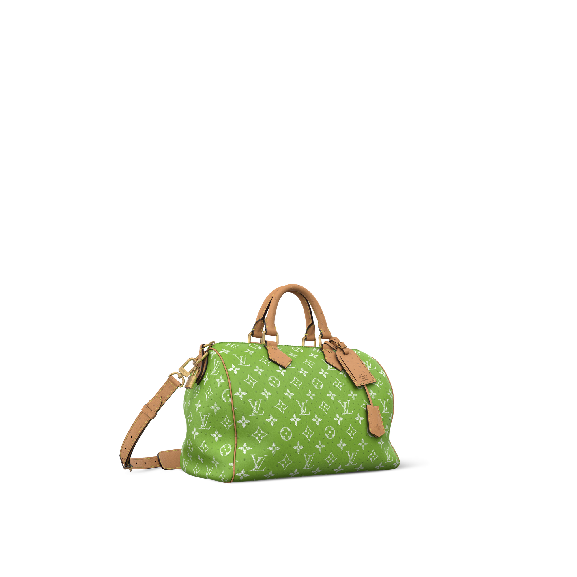 Ostrich Leather Exotics Men City Bags Speedy P9 40 | Louis Vuitton ® (Product zoom)