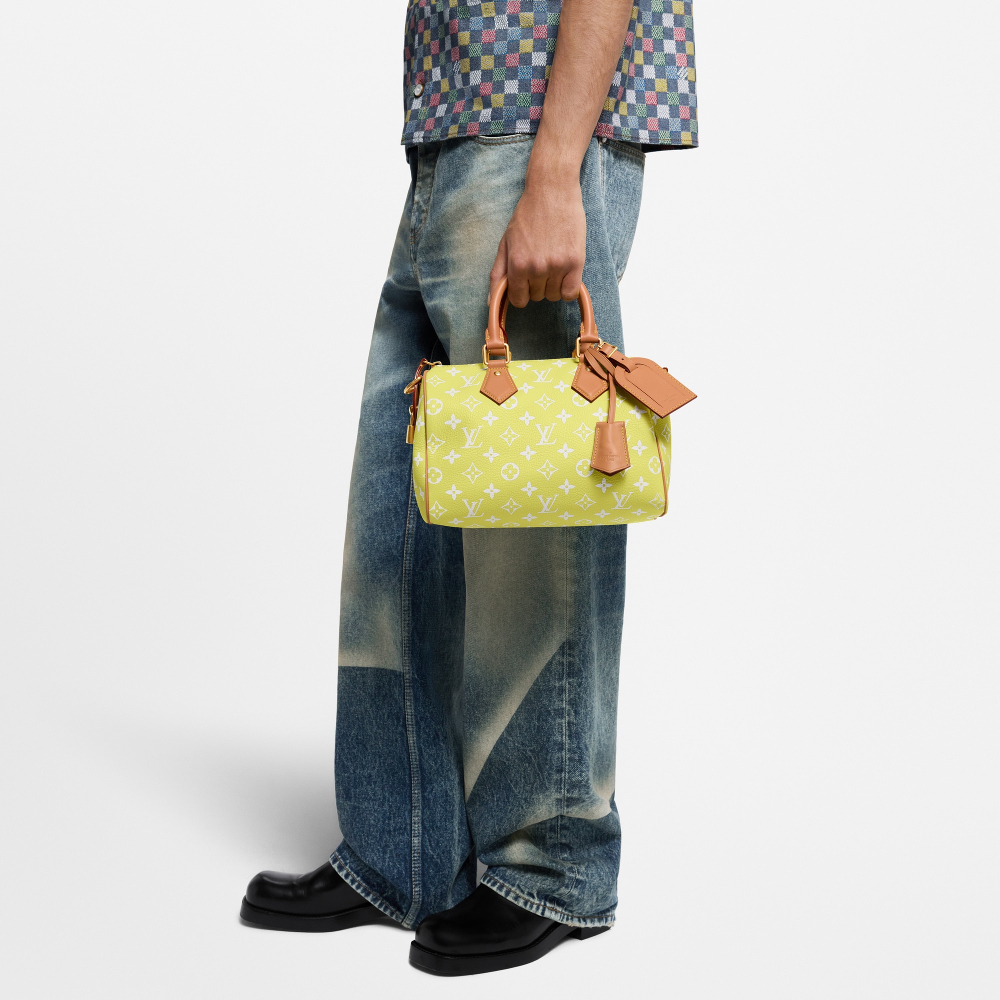 Autres Cuirs Monogram Leather Goods and Travel Speedy P9 Speedy P9 Bandoulière 25 | Louis Vuitton ® (Product zoom)