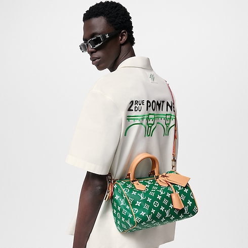 H40 Leather Goods and Travel Speedy P9 Speedy P9 Bandoulière 25 | Louis Vuitton ® (Product zoom)