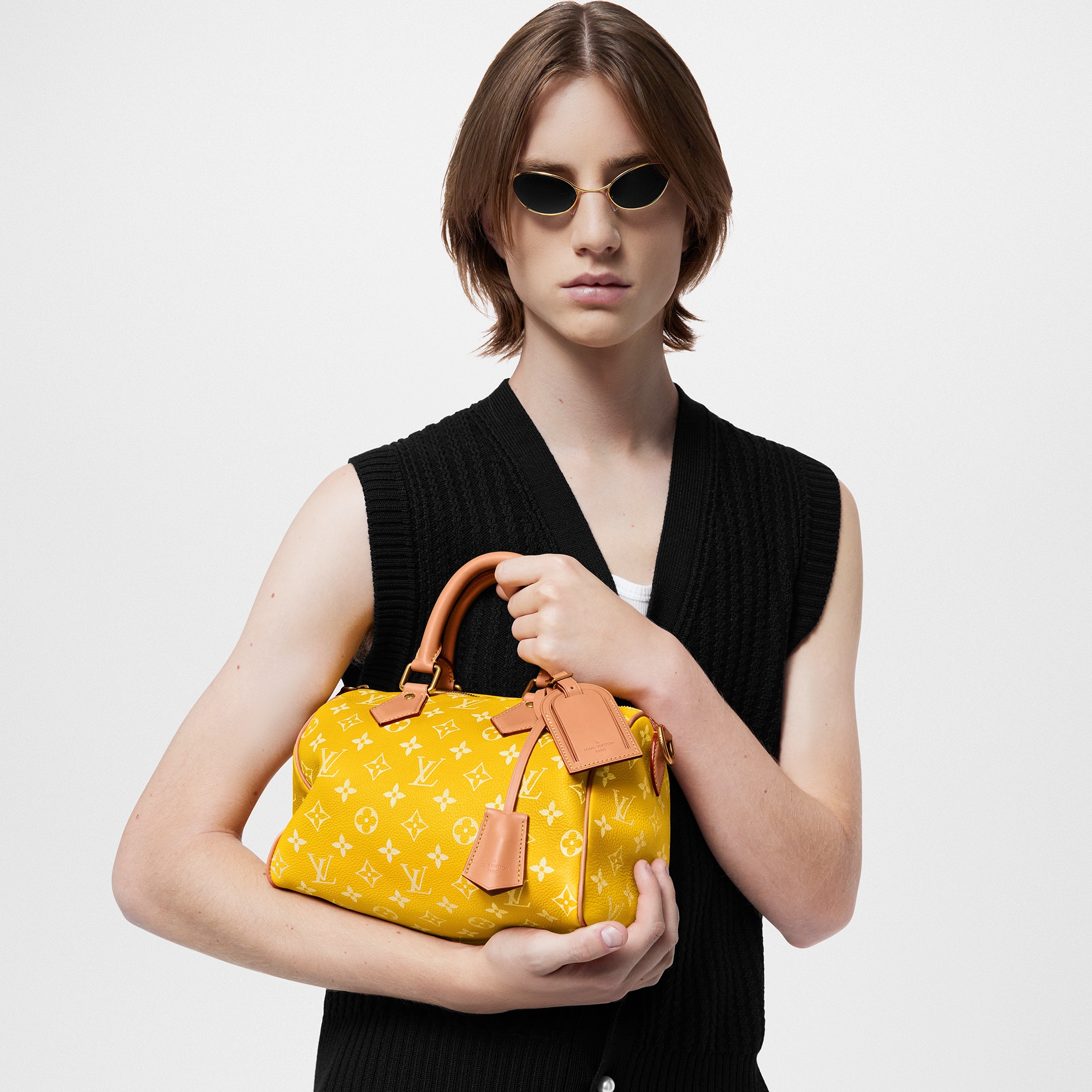 Autres Cuirs Monogram Leather Goods and Travel Speedy P9 Speedy P9 Bandoulière 25 | Louis Vuitton ® (Product zoom)