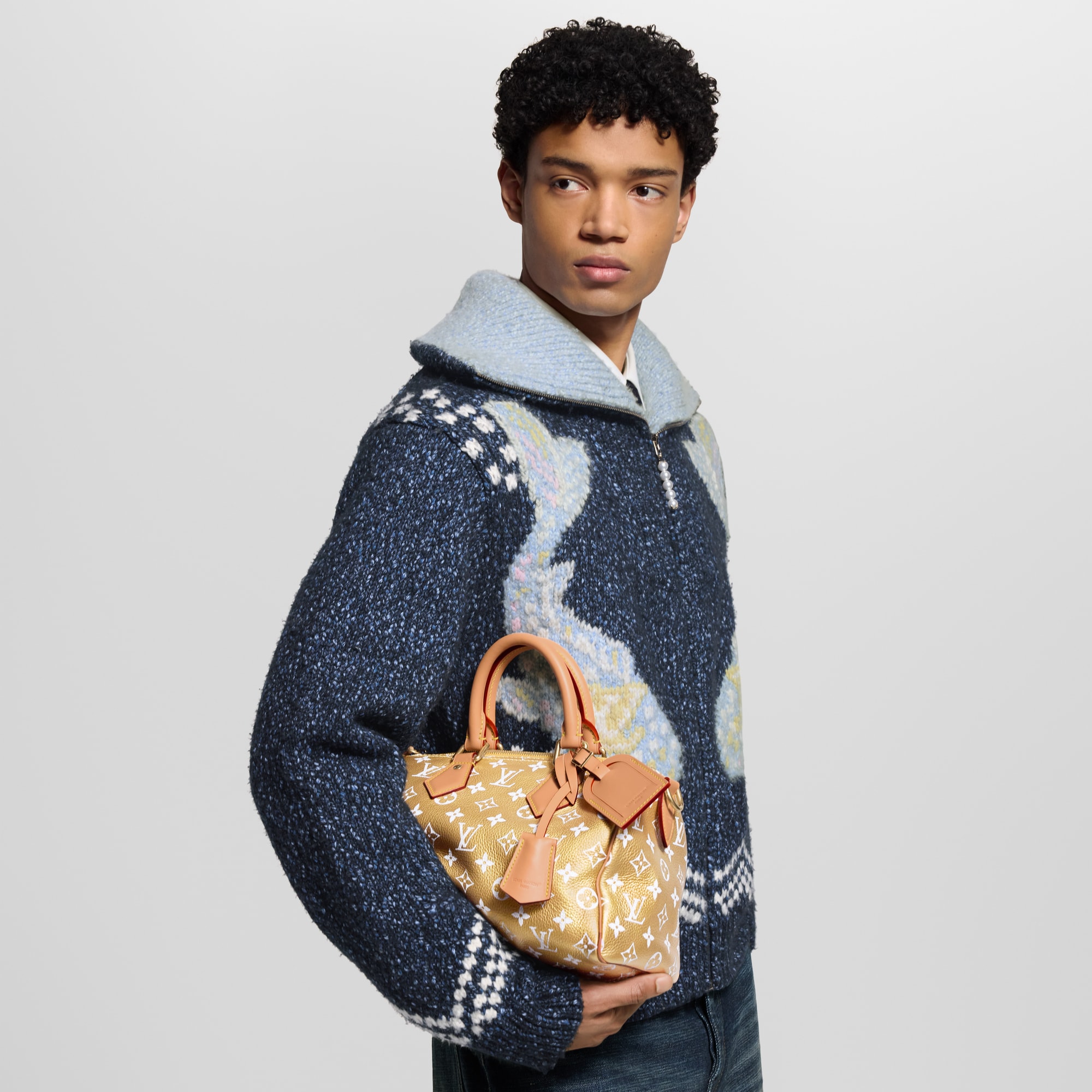 Autres Cuirs Monogram Leather Goods and Travel Speedy P9 Speedy P9 Bandoulière 25 | Louis Vuitton ® (Product zoom)