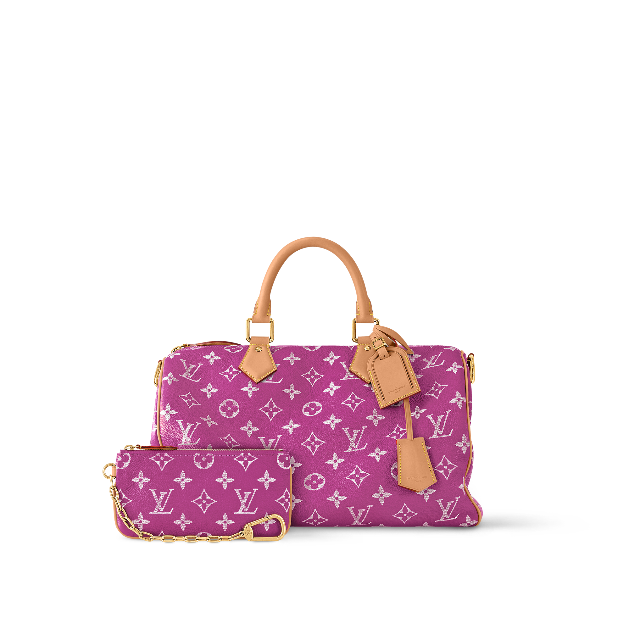 Autres Cuirs Monogram Leather Goods and Travel Speedy P9 Speedy P9 Bandoulière 40 | Louis Vuitton ® (Product zoom)