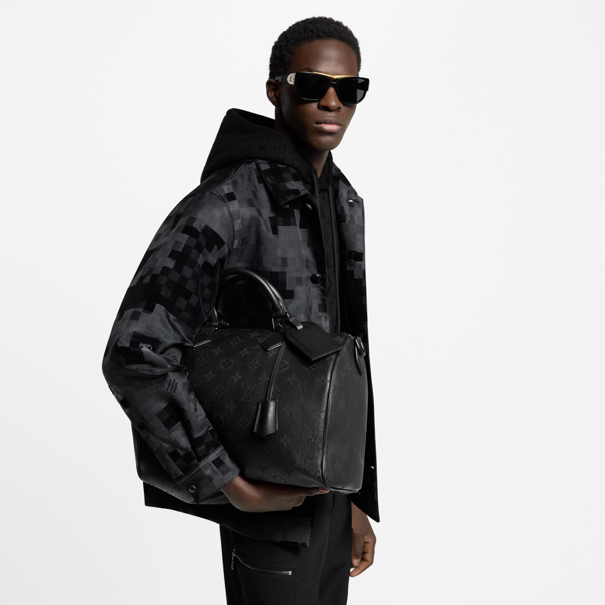 Autres Cuirs Monogram Leather Goods and Travel Speedy P9 Speedy P9 Bandoulière 40 | Louis Vuitton ® (Product zoom)