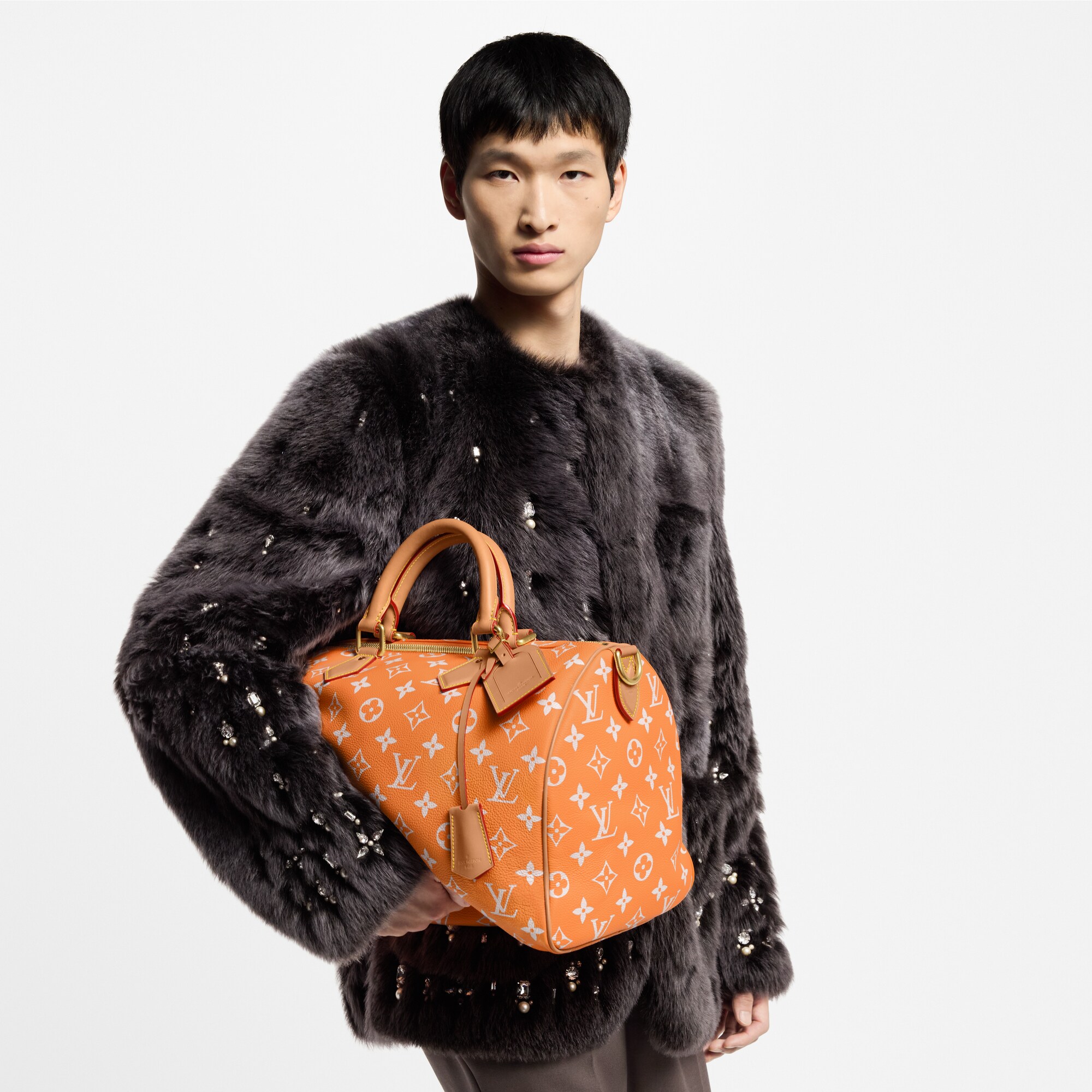 Autres Cuirs Monogram Leather Goods and Travel Speedy P9 Speedy P9 Bandoulière 40 | Louis Vuitton ® (Product zoom)