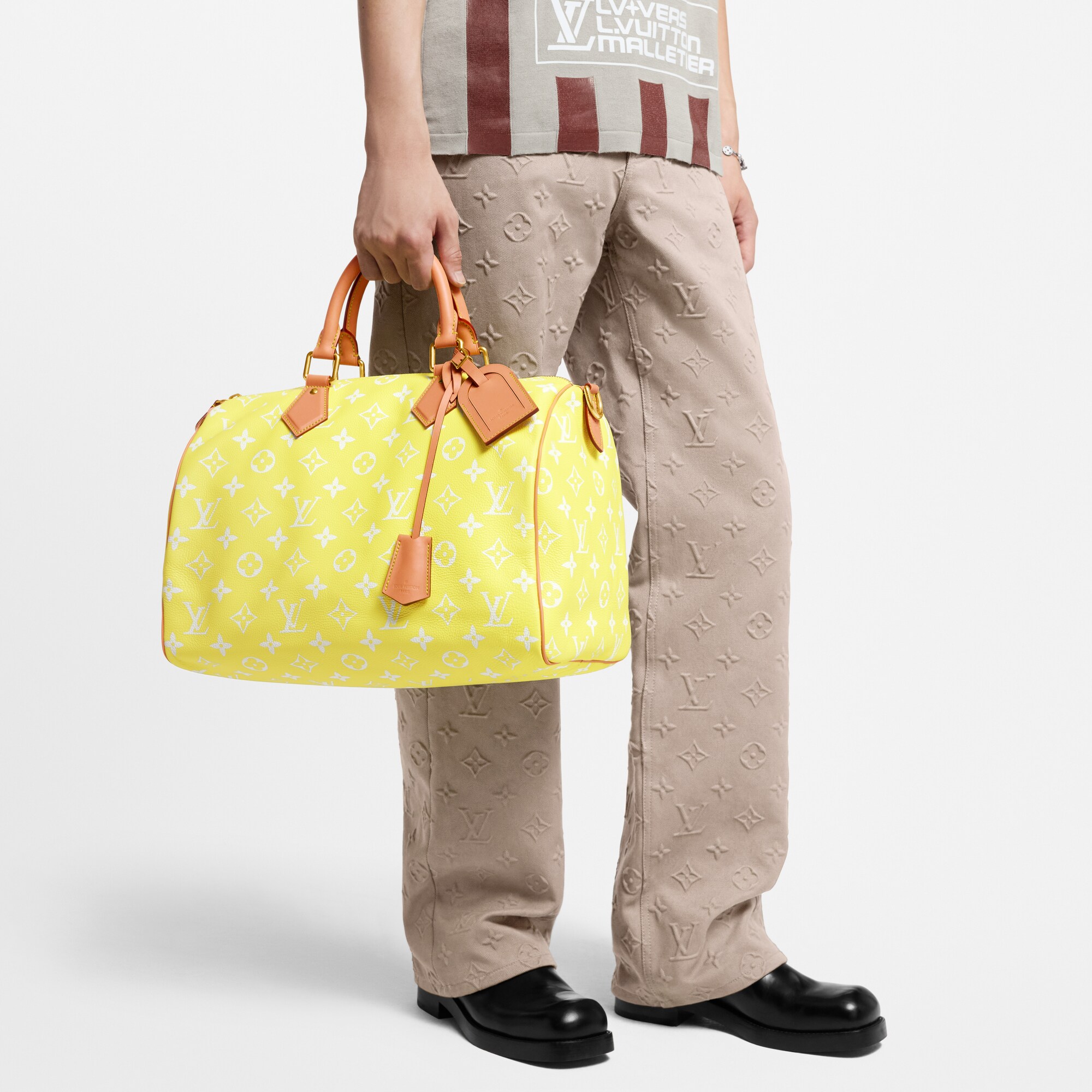 Autres Cuirs Monogram Leather Goods and Travel Speedy P9 Speedy P9 Bandoulière 40 | Louis Vuitton ® (Product zoom)