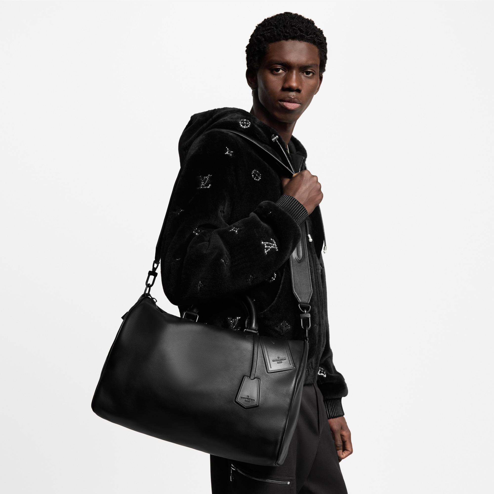 Other Leathers Leather Goods and Travel Speedy P9 Speedy P9 Bandoulière 40 | Louis Vuitton ® (Product zoom)