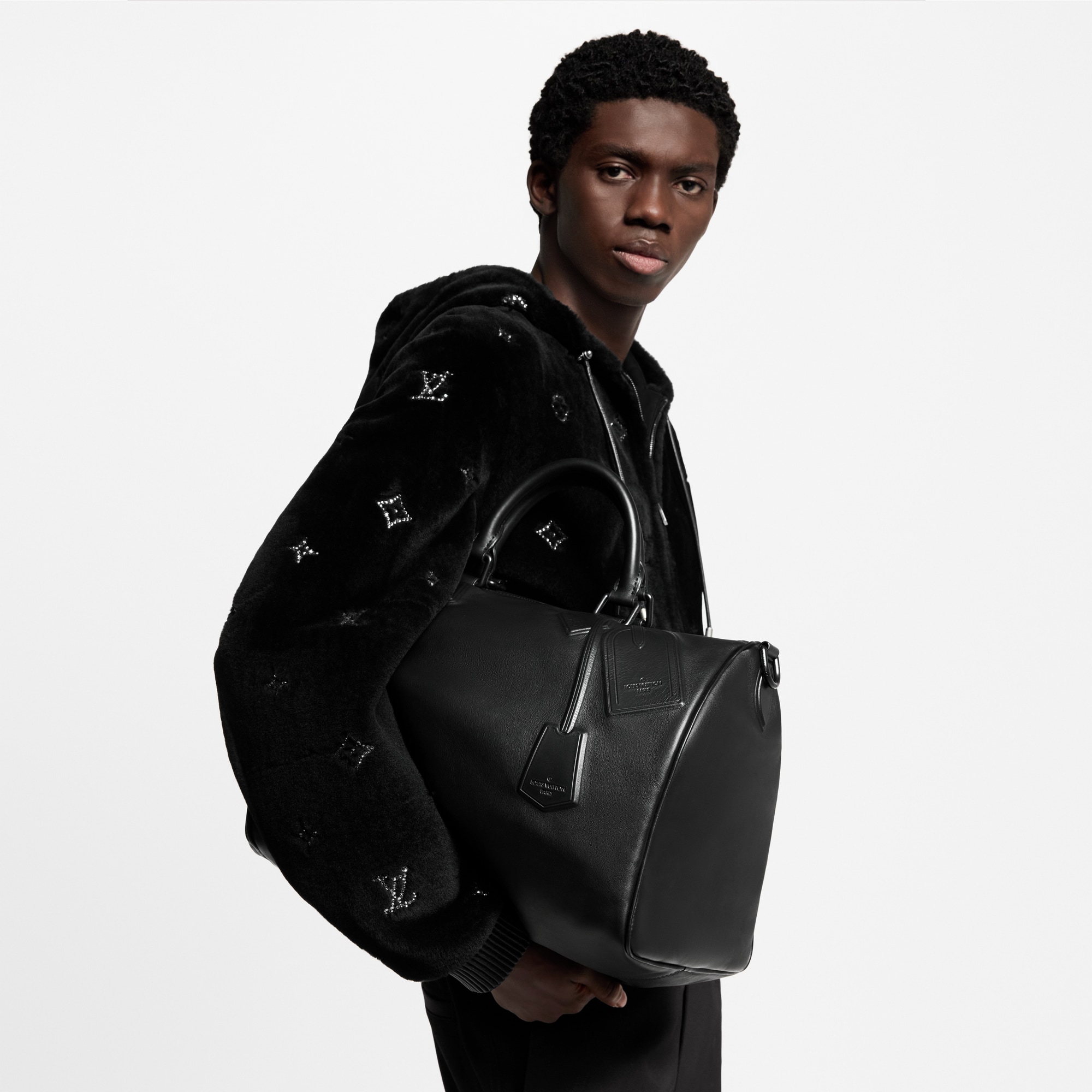 Other Leathers Leather Goods and Travel Speedy P9 Speedy P9 Bandoulière 40 | Louis Vuitton ® (Product zoom)