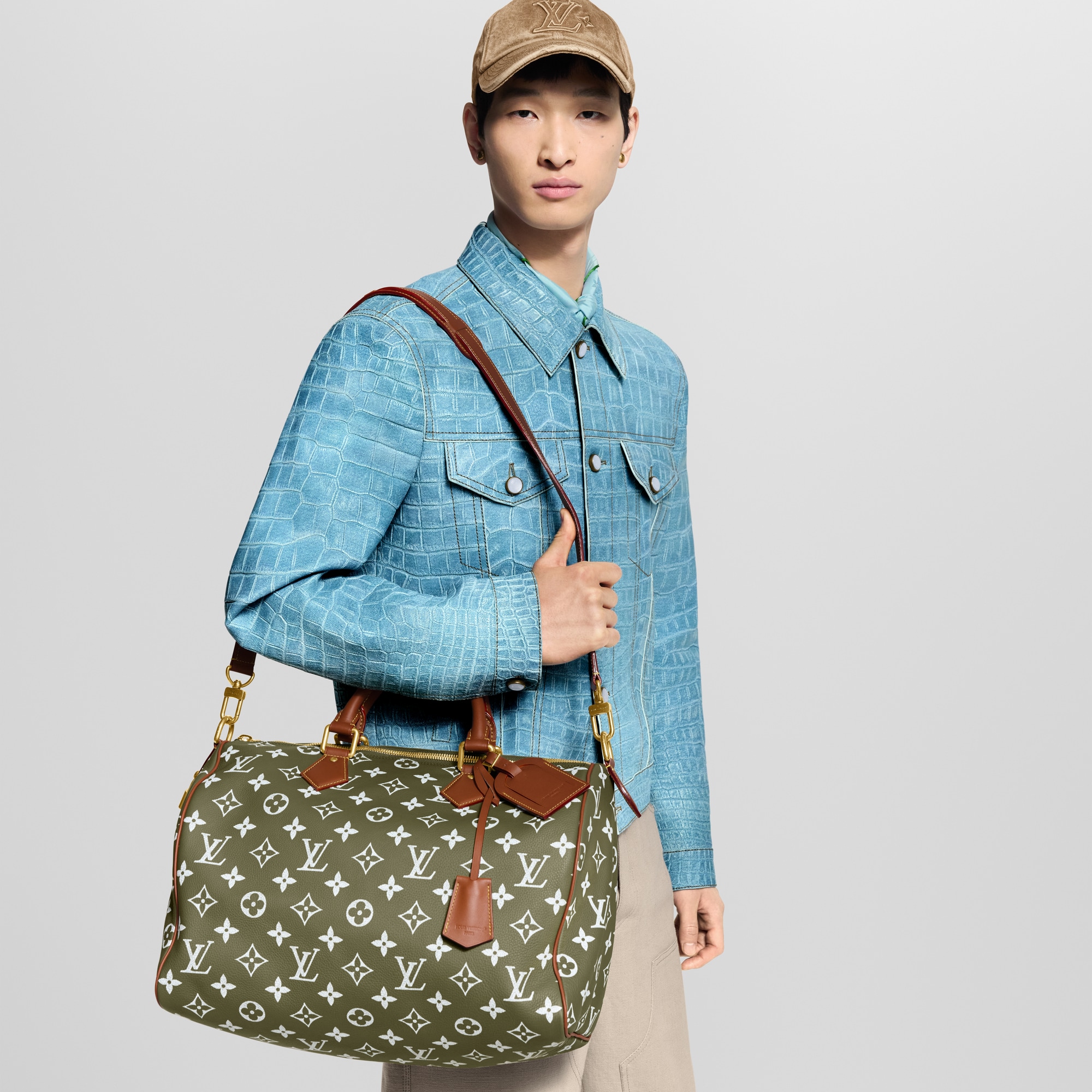 Autres Cuirs Monogram Leather Goods and Travel Speedy P9 Speedy P9 Bandoulière 40 | Louis Vuitton ® (Product zoom)
