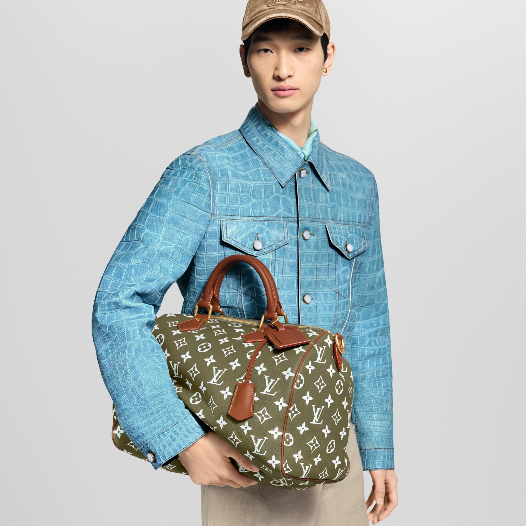 Autres Cuirs Monogram Leather Goods and Travel Speedy P9 Speedy P9 Bandoulière 40 | Louis Vuitton ® (Product zoom)