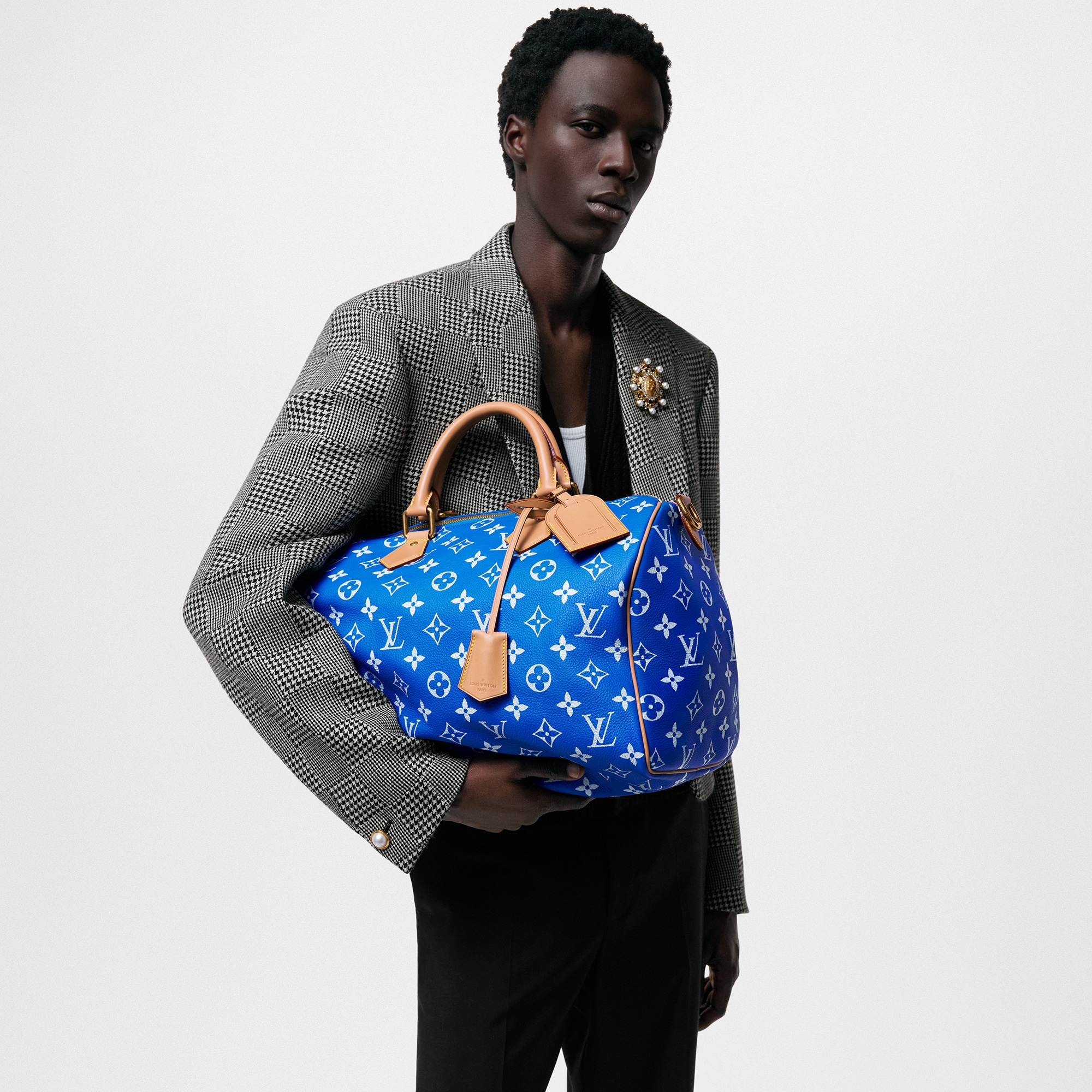 Autres Cuirs Monogram Leather Goods and Travel Speedy P9 Speedy P9 Bandoulière 40 | Louis Vuitton ® (Product zoom)