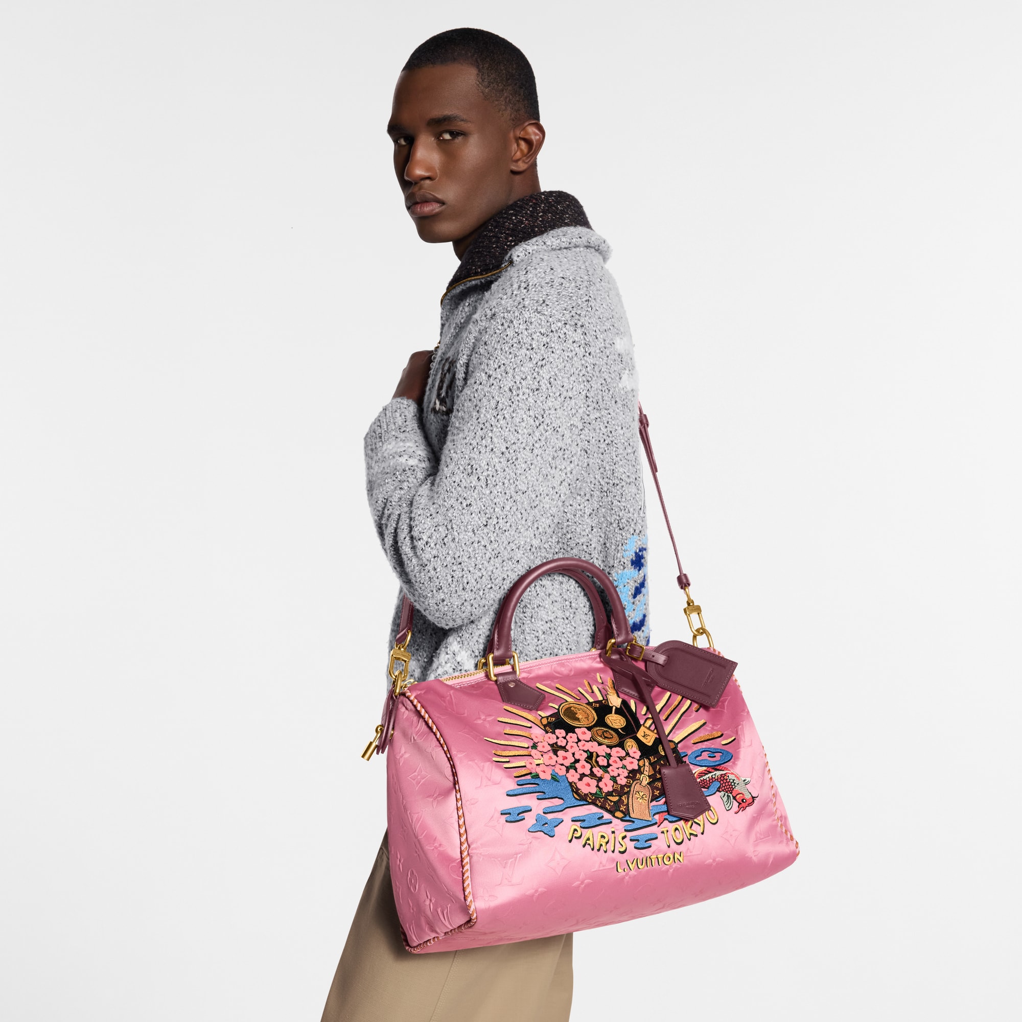 Other Monogram Canvas Bags Speedy P9 Speedy P9 Bandoulière 40 | Louis Vuitton ® (Product zoom)