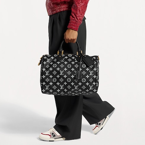 H40 Speedy P9 } Speedy P9 Bandoulière 40 | Louis Vuitton ® (Product zoom)