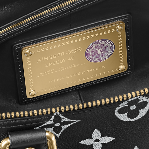H40 Speedy P9 } Speedy P9 Bandoulière 40 | Louis Vuitton ® (Product zoom)