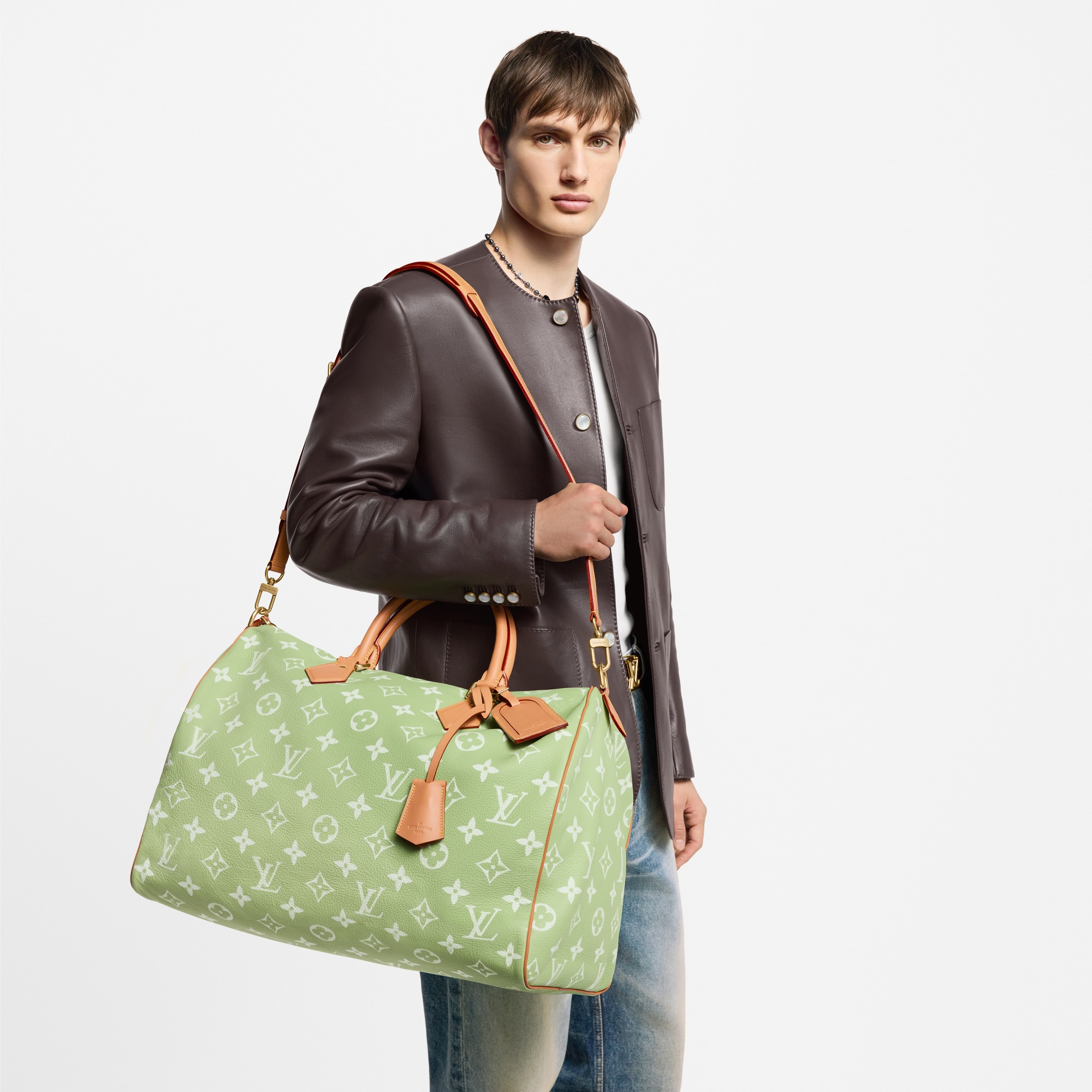 Autres Cuirs Monogram Leather Goods and Travel Speedy P9 Speedy P9 Bandoulière 50 | Louis Vuitton ® (Product zoom)