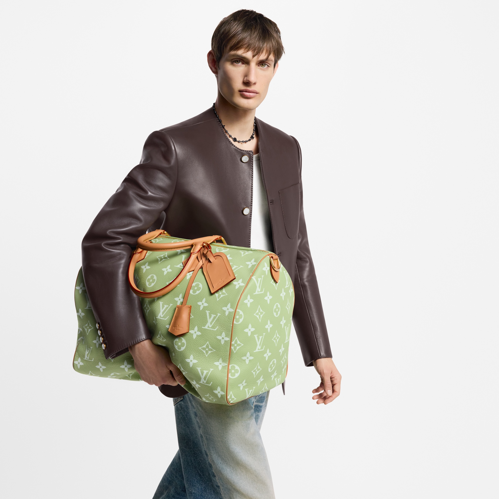 Autres Cuirs Monogram Leather Goods and Travel Speedy P9 Speedy P9 Bandoulière 50 | Louis Vuitton ® (Product zoom)