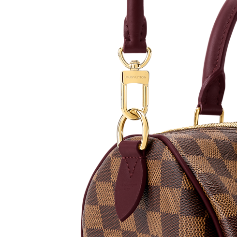 Damier Ebene Handbags All Handbags Speedy Soft 25 | Louis Vuitton ® (Product zoom)