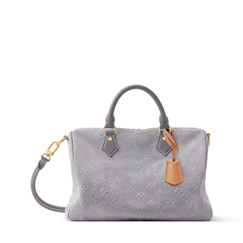 Monogram Empreinte Leather Handbags All Handbags Speedy Soft 30 | Louis Vuitton ® (Product zoom)