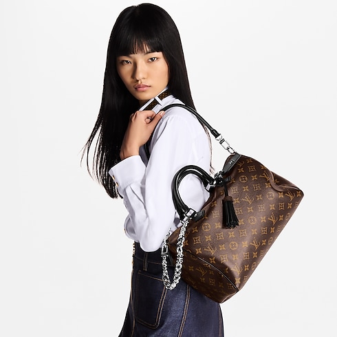 Monogram Handbags All Handbags Speedy Soft 30 Dark | Louis Vuitton ® (Product zoom)
