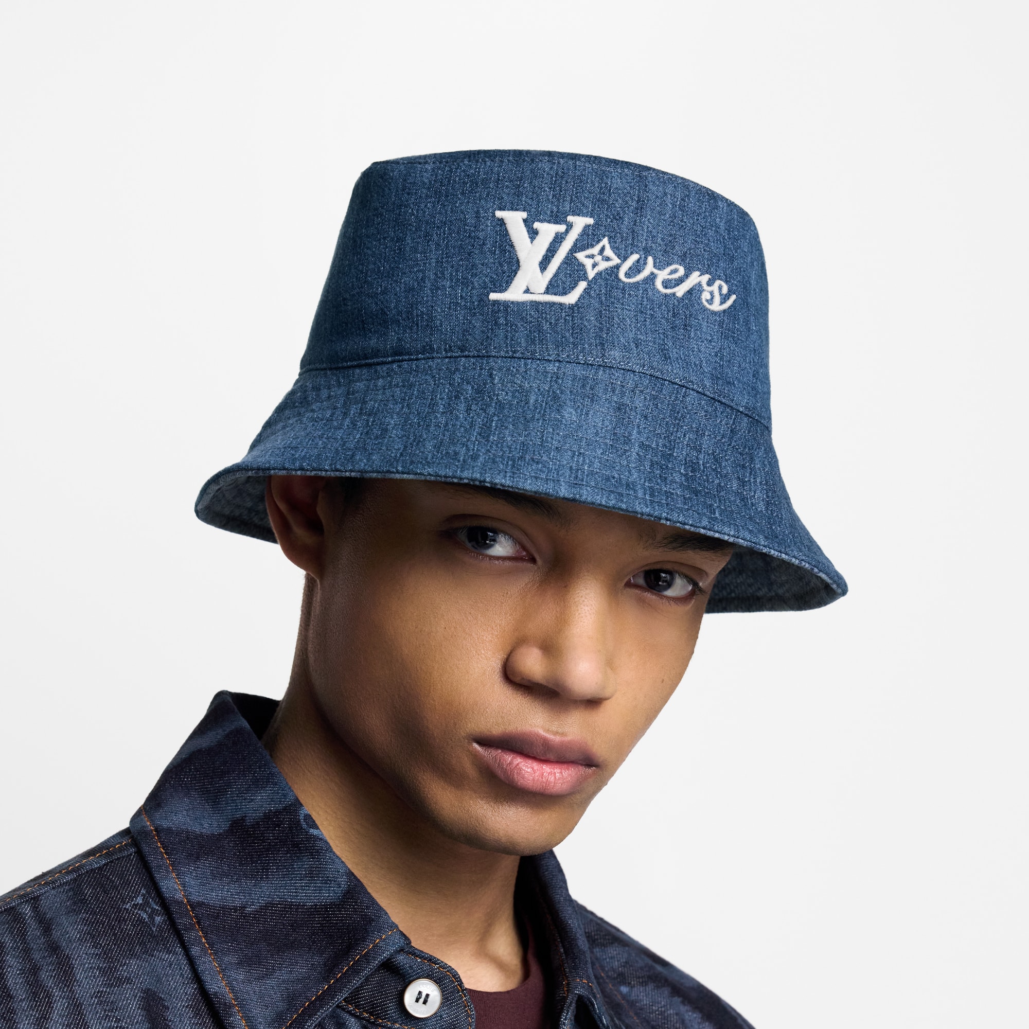 S00 Accessories Hats, Beanies and Gloves Splash Damier Bucket Hat | Louis Vuitton ® (Product zoom)