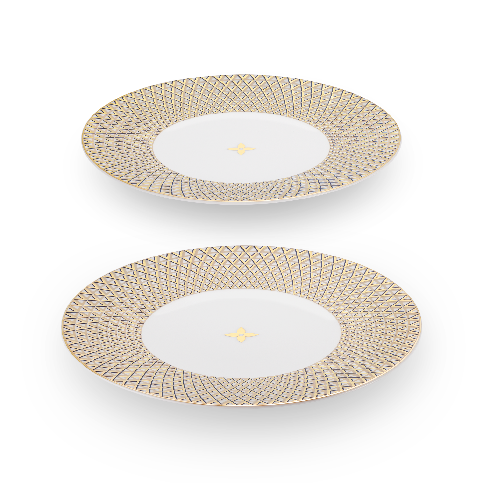  Home and Art of Dining Art of Dining Splendor Set Of 2 Dessert Plates  | Louis Vuitton ® (Product zoom)