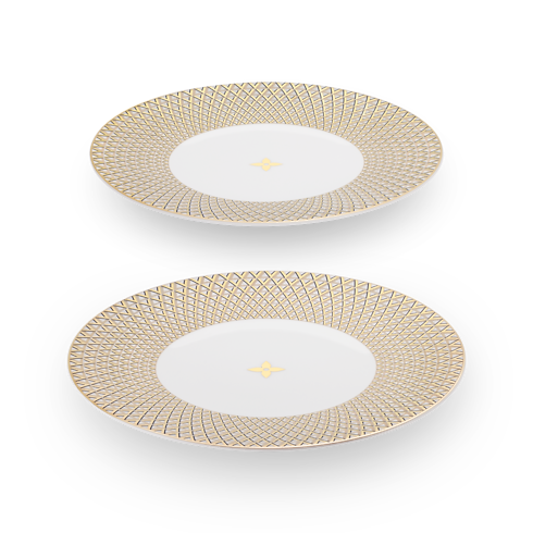 Home and Art of Dining Art of Dining Splendor Set Of 2 Dessert Plates | Louis Vuitton ® (Product zoom)