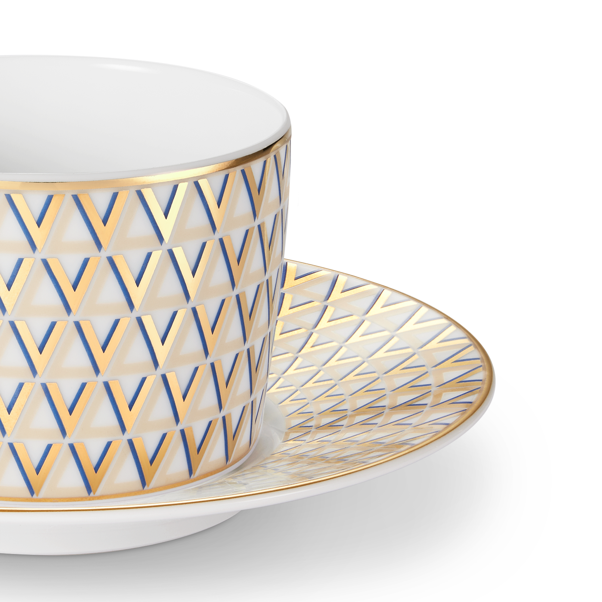 Splendor Set of 2 Teacups and Saucers