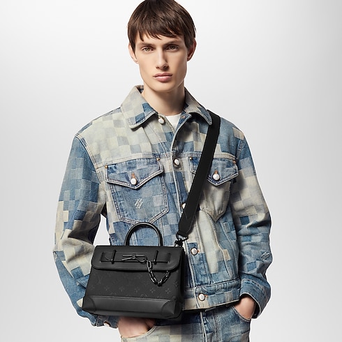 Monogram Taurillon Leather Bags All Collections Steamer PM | Louis Vuitton ® (Product zoom)