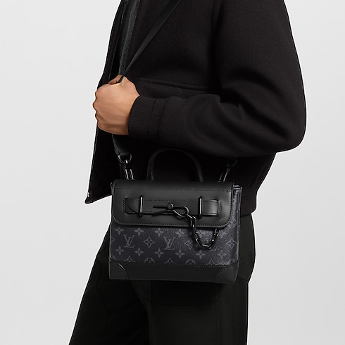 Monogram Eclipse Bags All Collections Steamer PM | Louis Vuitton ® (Product zoom)