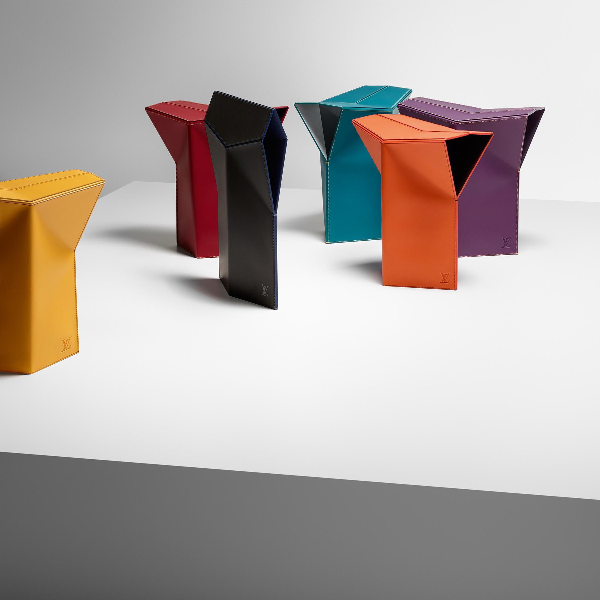  Home and Art of Dining Furniture Stool By Atelier Oï | Louis Vuitton ® (Product zoom)