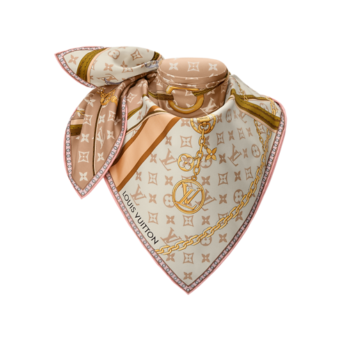 S00 Accessories Silk Squares and Bandeaus Strap And Trunk Square 70 | Louis Vuitton ® (Product zoom)