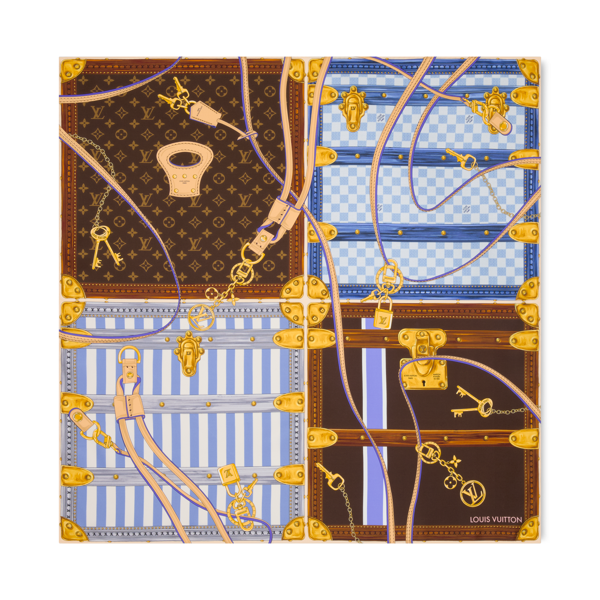 LOUIS VUITTON 22SS モノグラムダブルリングミニラップスカート louis 