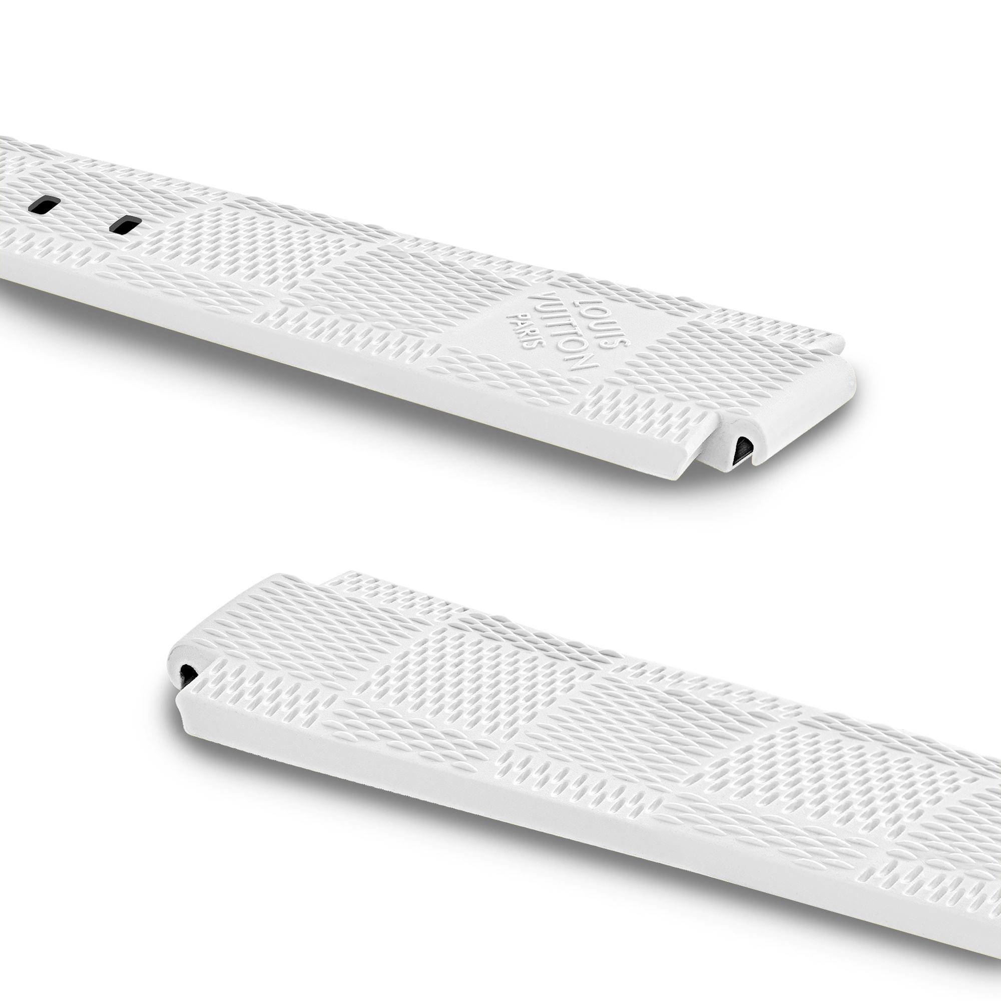  Watchmaking Accessories STRAP TAMBOUR RUBBER WHITE L/L | Louis Vuitton ® (Product zoom)