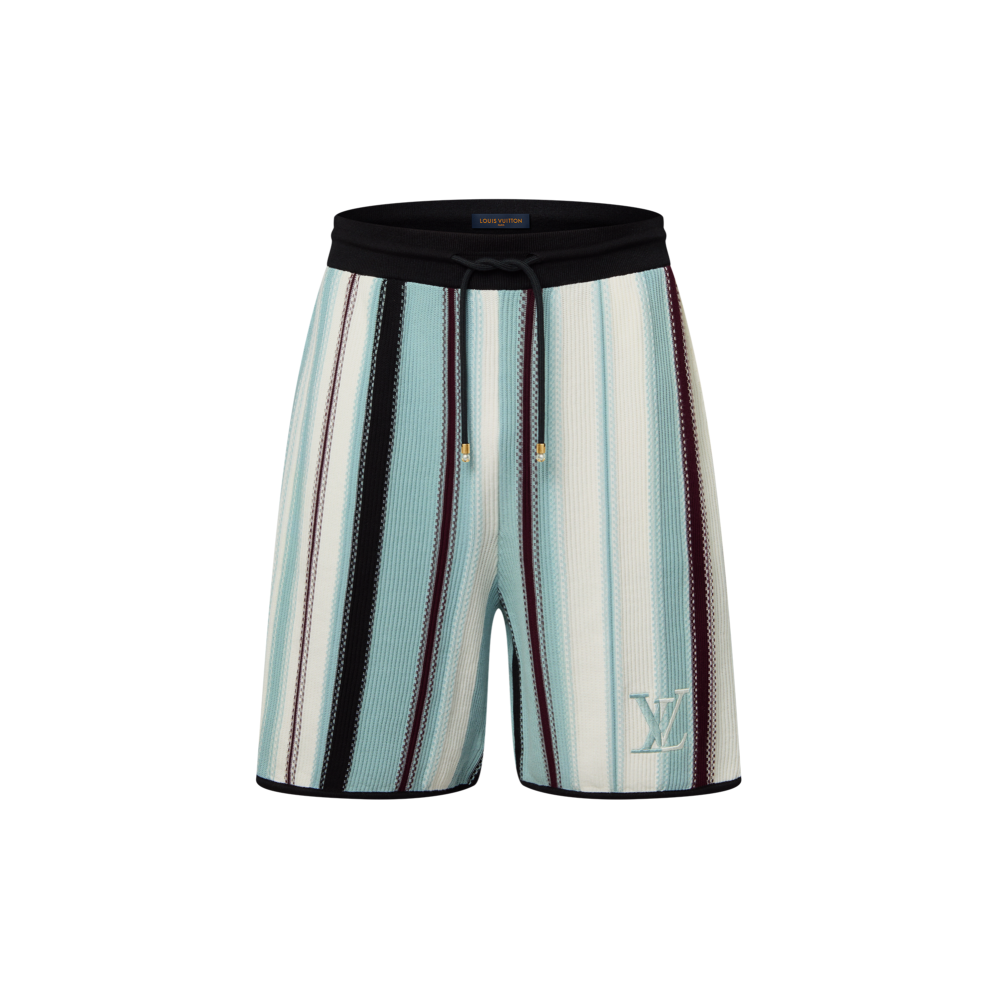  Ready-to-Wear All Ready-to-Wear Striped Crochet Shorts | Louis Vuitton ® (Product zoom)