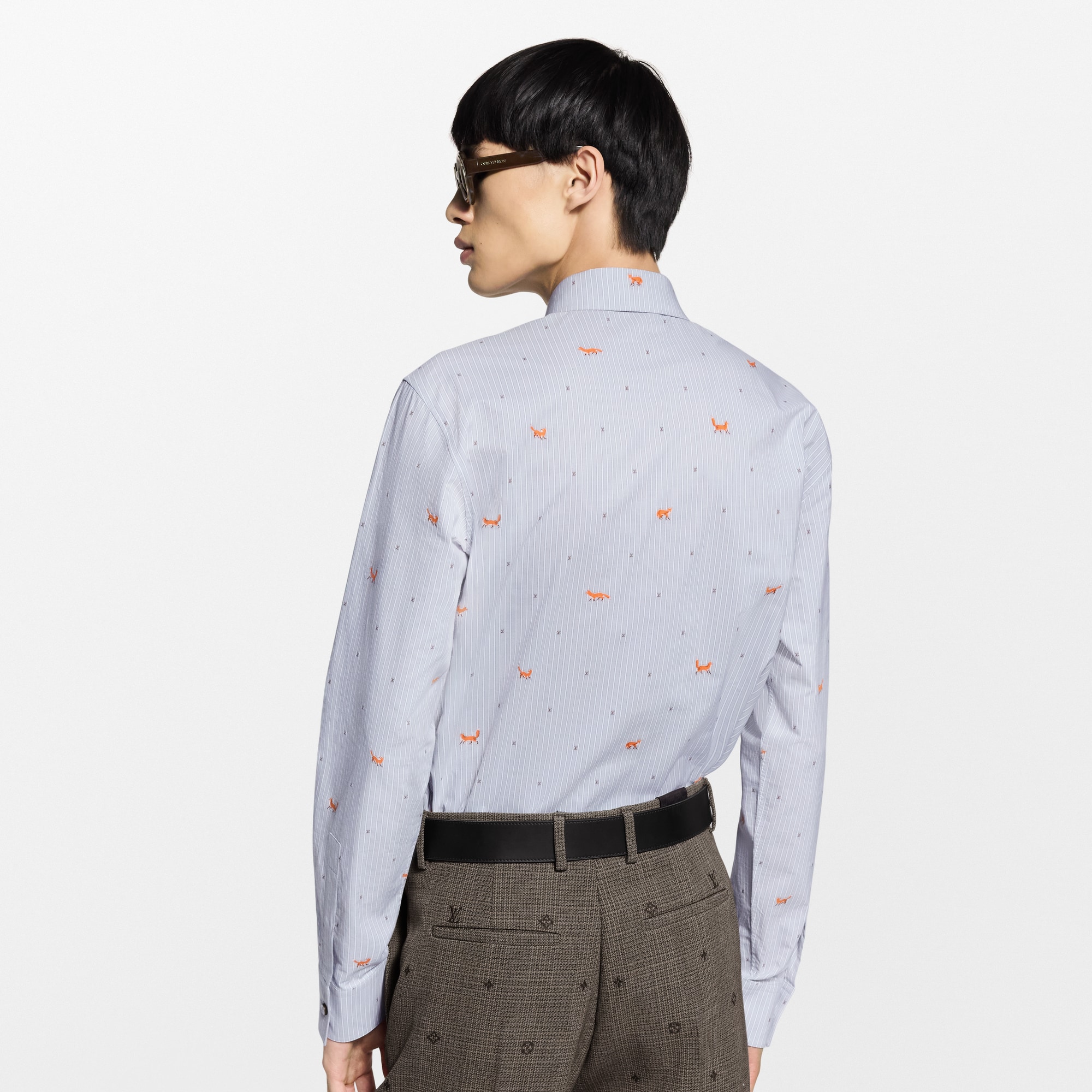  Ready-to-Wear Shirts Striped Fil Coupe Shirt | Louis Vuitton ® (Product zoom)
