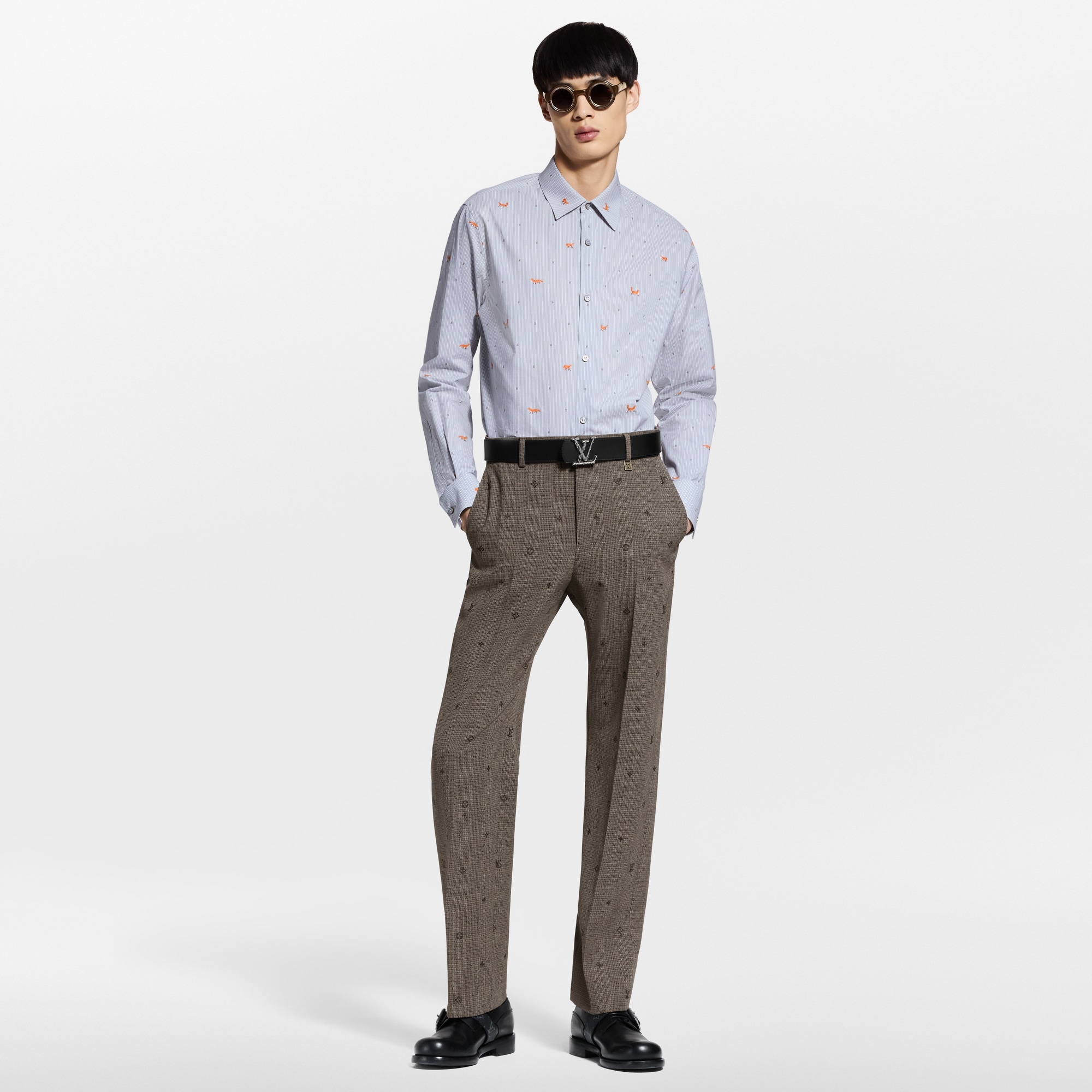  Ready-to-Wear Shirts Striped Fil Coupe Shirt | Louis Vuitton ® (Product zoom)