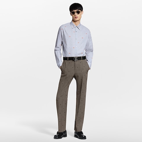 Ready-to-Wear Shirts Striped Fil Coupe Shirt | Louis Vuitton ® (Product zoom)
