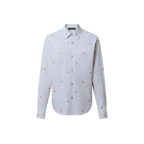 Ready-to-Wear Shirts Striped Fil Coupe Shirt | Louis Vuitton ® (Product zoom)