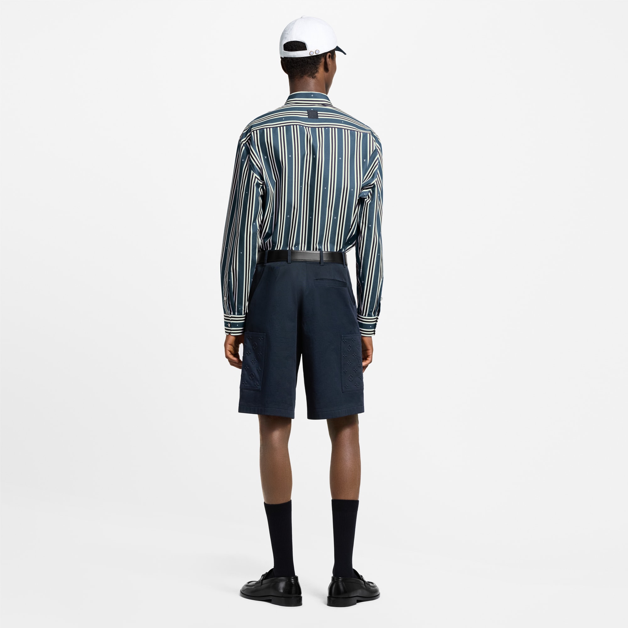  Ready-to-Wear Shirts Striped Oversized Shirt | Louis Vuitton ® (Product zoom)
