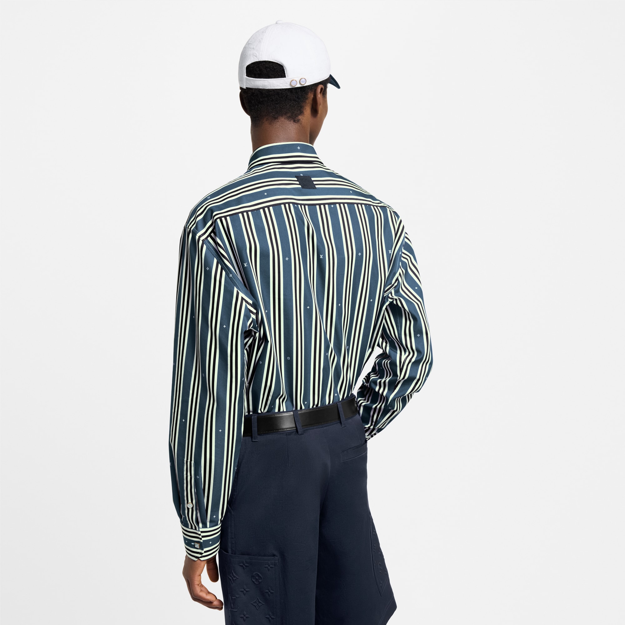  Ready-to-Wear Shirts Striped Oversized Shirt | Louis Vuitton ® (Product zoom)