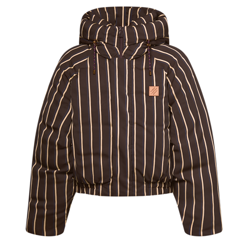 Ready-to-Wear Coats and Outerwear Striped Puffer Jacket | Louis Vuitton ® (Product zoom)