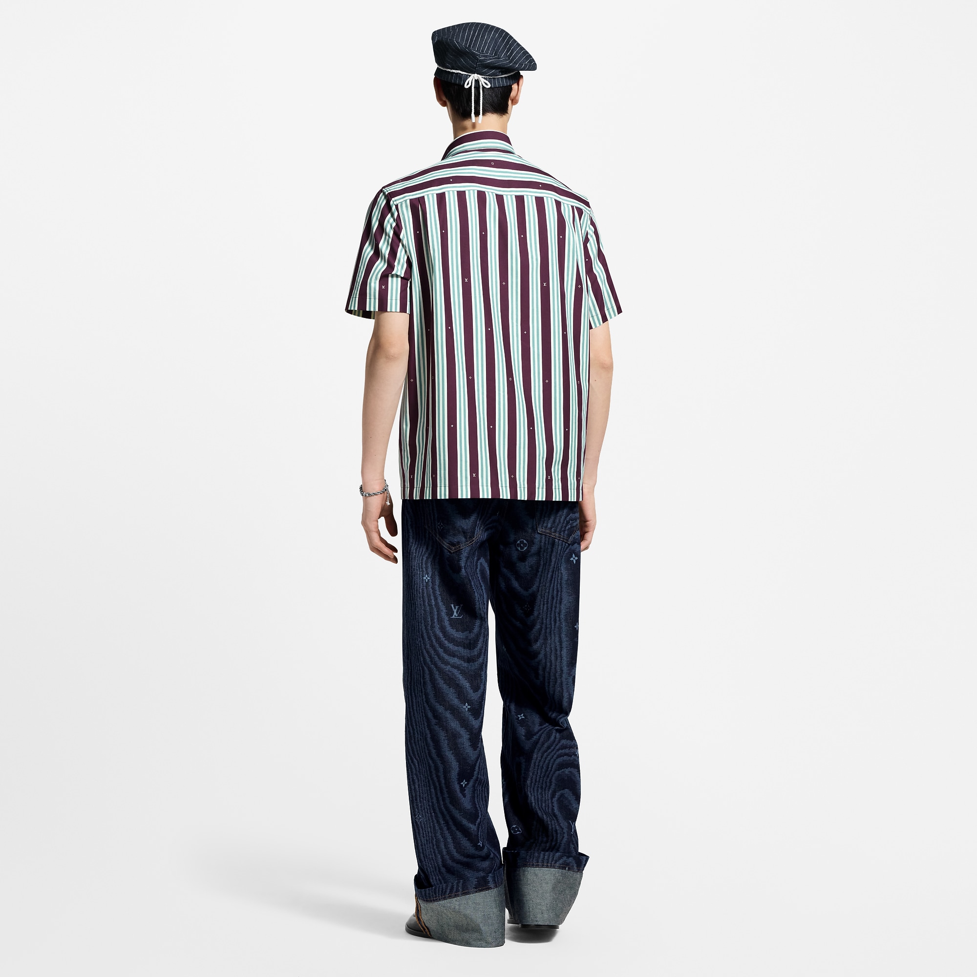 Striped Short-Sleeved Shirt